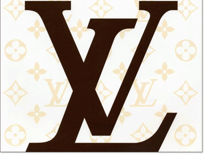 LV。Logo。名牌