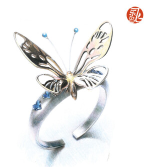 《首饰绘》——用色铅笔的细腻打造璀璨宝石，为自己勾勒美梦，绘制纸上绚烂。每一个女孩子都有宝石情结，哪怕只是放在心里，都会存在一个闪耀的梦。就像是天生的吸引，就似花儿与蝴蝶。就让我们铺开画纸，用画笔让它散放光彩吧！