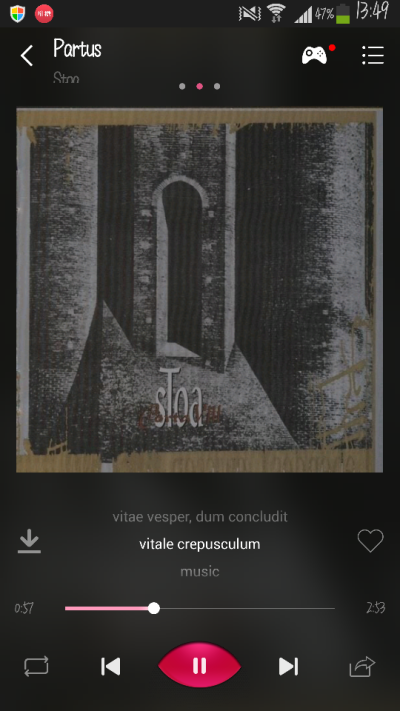 #正在听的歌#partus,直抵灵魂深处的旋律♬