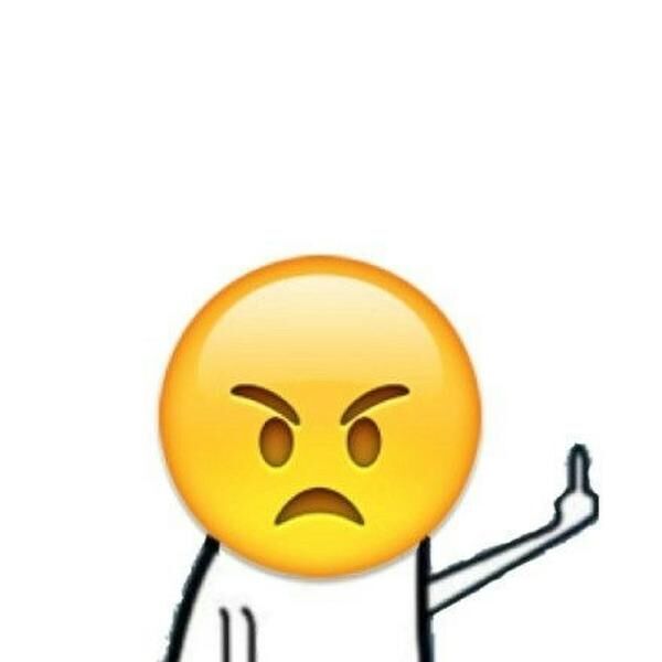 比中指emoji表情