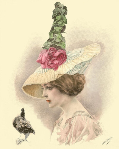 服饰设计之复古女式帽子系列（优雅，气质get！）中世纪舞会必备٩(๑❛ᴗ❛๑)۶