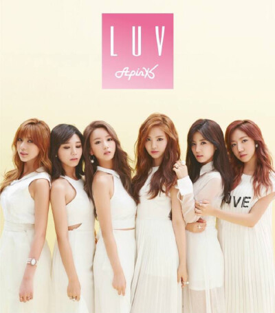 Apink LUV 日專 朴初瓏 郑恩地 尹普美 孫娜恩 金南珠 吳夏榮