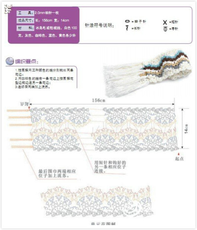 钩针有图解