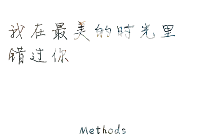 花底字，星空字，文字，壁纸，情绪，文艺。 【Methods自制】