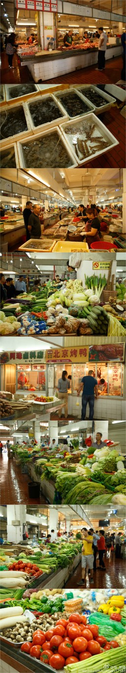 逛逛搬家前的根据地，小城里食材最齐全的菜市场