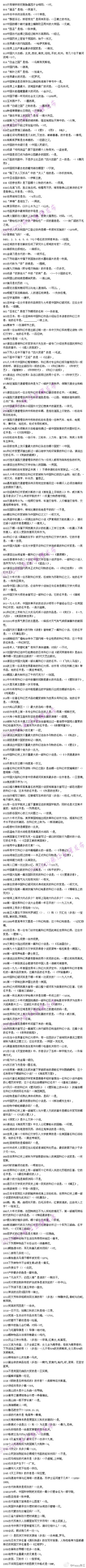 【 国考公务员常识 】碉堡了，别说我没告诉你，网络上最全的国考公务员常识！童鞋们千万不能错过的好帖，拿给身边考公务员的小伙伴，大家都是活雷锋哦[江南style]