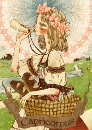  摩羯座（CAPRICORN）　12月22日～1月19日      星座特征 严谨刻板、稳重老成的星座。虽然一向给人呆板的印象，但是呆板的人普遍说来都不太耍花样；不管是在事业或爱情上，他们也都以这份特殊气质获胜！ 摩羯座就像是只走在高山绝壁的山羊一样稳健踏实，会小心翼翼渡过困厄的处境。通常都很健壮，有过人的耐力、意志坚决、有时间观念、有责任感、重视权威和名声，对领导统御很有一套，自成一格，另外组织能力也不错。 和其它土象星座一样，是属于较内向，略带忧郁、内省、孤独、保守、怀旧、消极、没有安全感，也欠缺幽默感，常会装出高高在上或是严厉的姿态，以掩饰自己内在的脆弱。