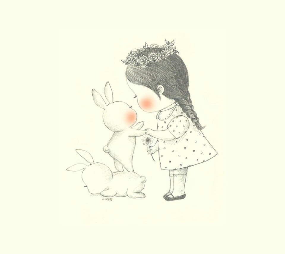 【女孩与兔子】三
