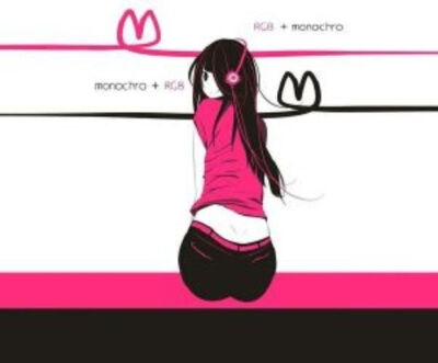 清墨系列，黑长直，黑白，插画