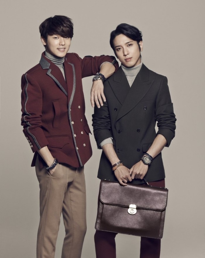 【CNBLUE郑容和、姜敏赫】【画报】时尚品牌FOSSIL 2014男士秋日画报