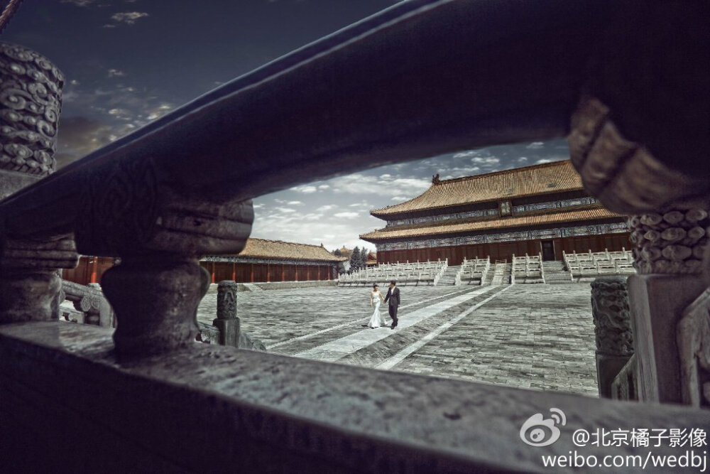 北京橘子影像-太庙婚纱照