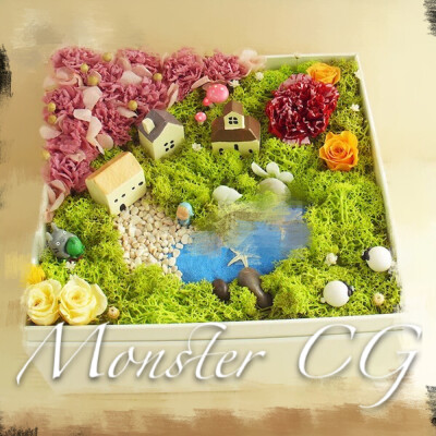 Monster CG 永生花礼盒/故事