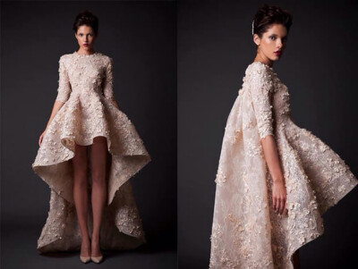 Krikor Jabotian 释出2015秋冬精致婚纱礼服系列