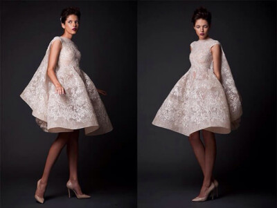 Krikor Jabotian 释出2015秋冬精致婚纱礼服系列
