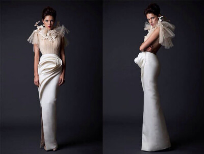 Krikor Jabotian 释出2015秋冬精致婚纱礼服系列