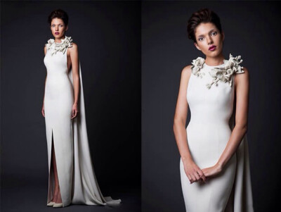Krikor Jabotian 释出2015秋冬精致婚纱礼服系列