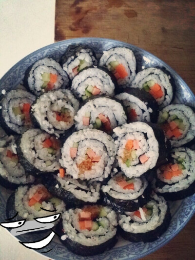 Just sushi..