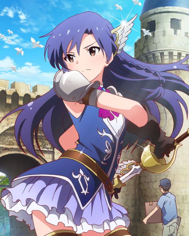 动漫 二次元 插画 少女 偶像大师 人物 如月千早 im@s 爱马仕 凛然た