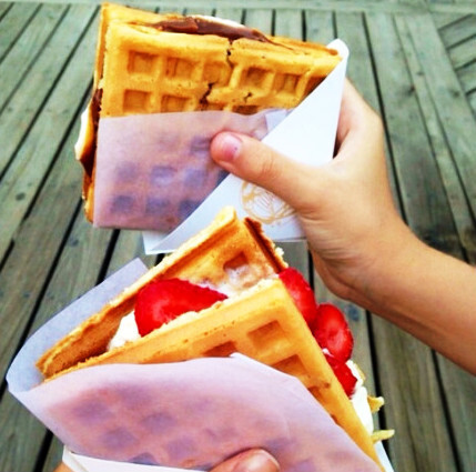 .Ice Cream Waffle