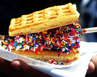 .Ice Cream Waffle