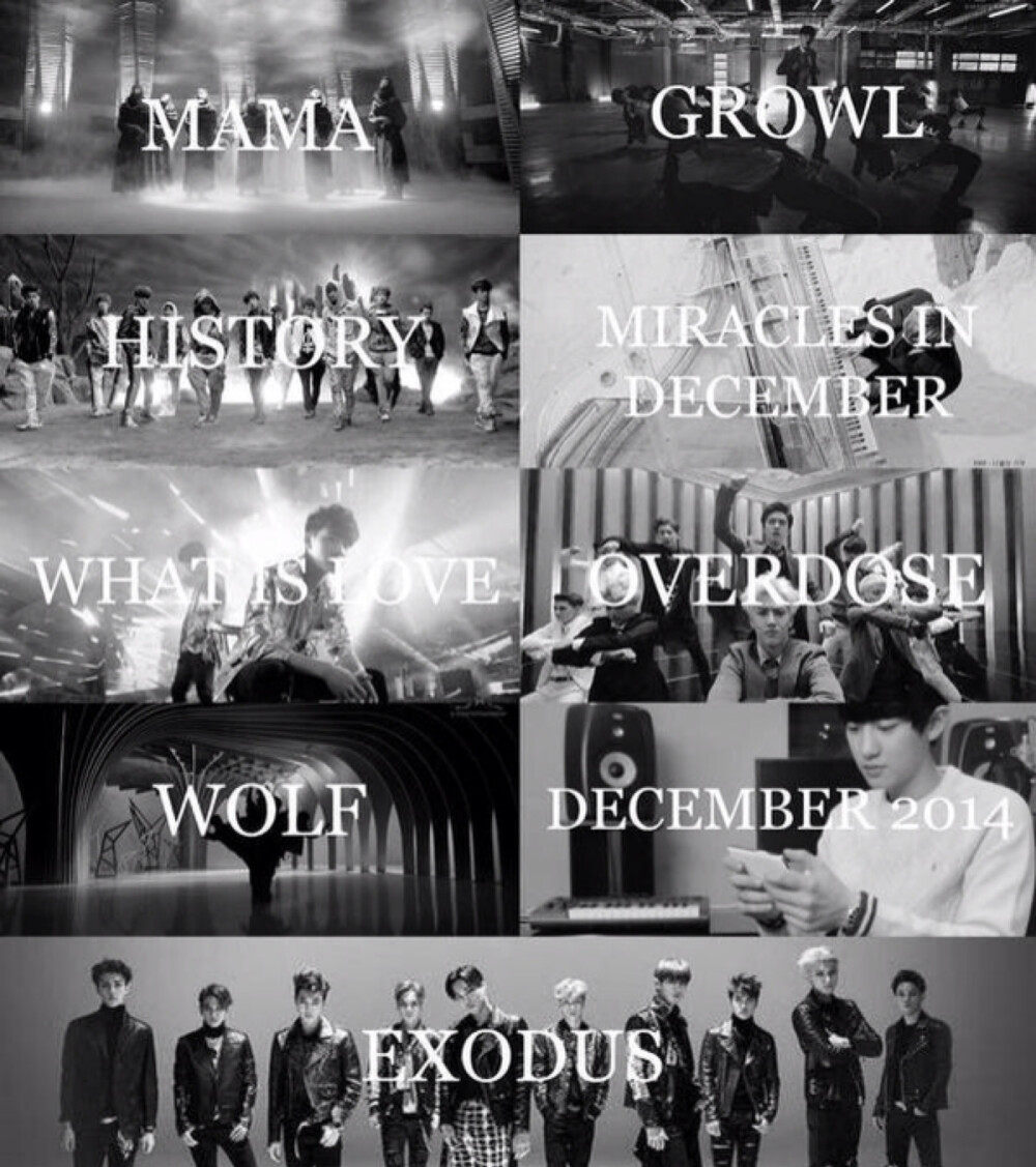 #EXO出道三周年快乐#EXO三年的经历大起大落，其中的心酸也只有他们自己知道，希望离开的人可以各自好好的，留住的团体可以团结起来继续fighting...【买了很多专辑没有被抽到0408签名会的很是心塞的芝士君】