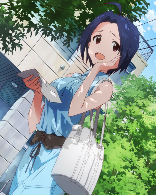 动漫 二次元 插画 少女 偶像大师 人物 三浦梓 im@s 爱马仕 迷える