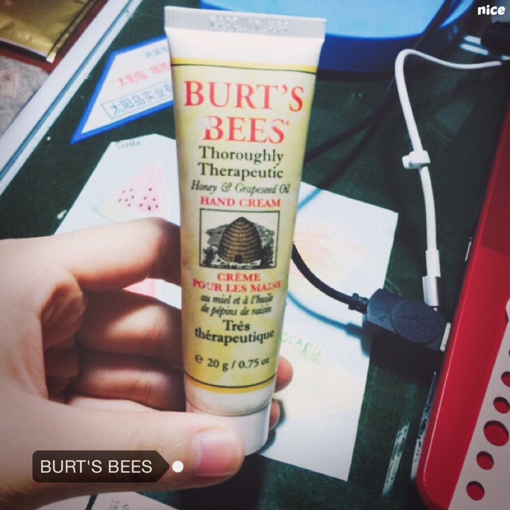 Burt's Bees护手霜