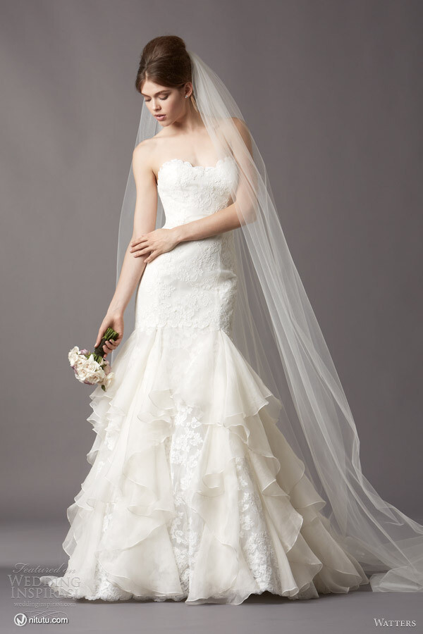 watters婚纱礼服裙子时尚