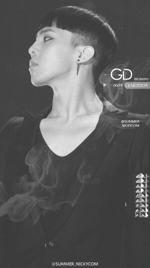 G-DRAGON权志龙#bigbang#原创高清壁纸#SUMMER-NICKY# 原创壁纸# 禁止转载 #壁纸 #锁屏 iPhone #欧美 #人物#文字#黑白