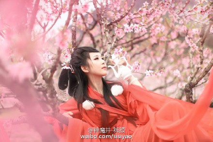 @神魔井-秭颜 #三生三世十里桃花# 预告 “我平生做不来多少风流事，饮酒算是其中之一。”三生三世，宁愿醉卧十里桃林忘尽前尘…