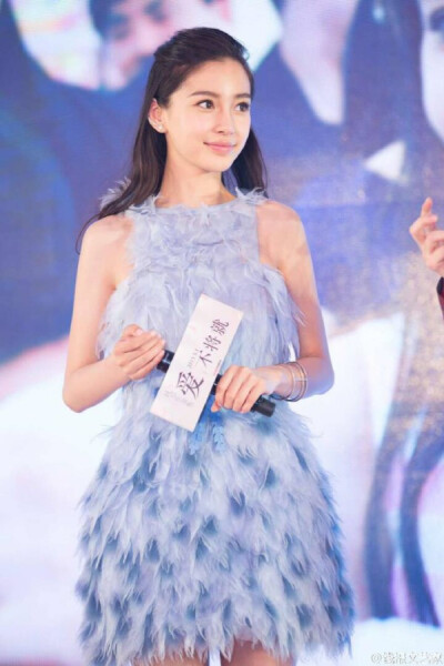 Angelababy《何以笙箫默》发布会