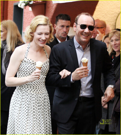 Kevin Spacey 和 Cate Blanchett 萌