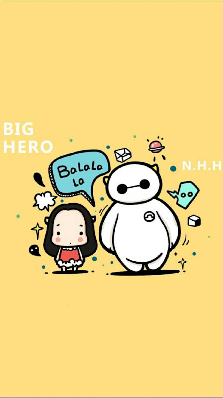 【侵删】#超能陆战队#大白baymax##BH6#bighero6#壁纸