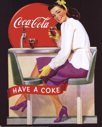 这些可口可乐的复古海报，你肯定没见过（16）