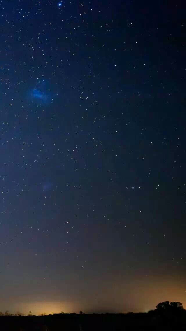 星空下