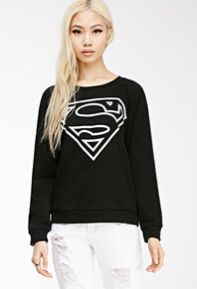 Superman graphic sweater