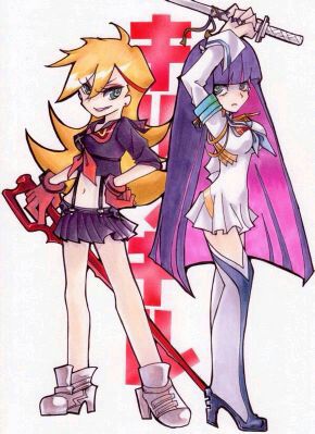 吊带袜天使 panty stocking 图源百度