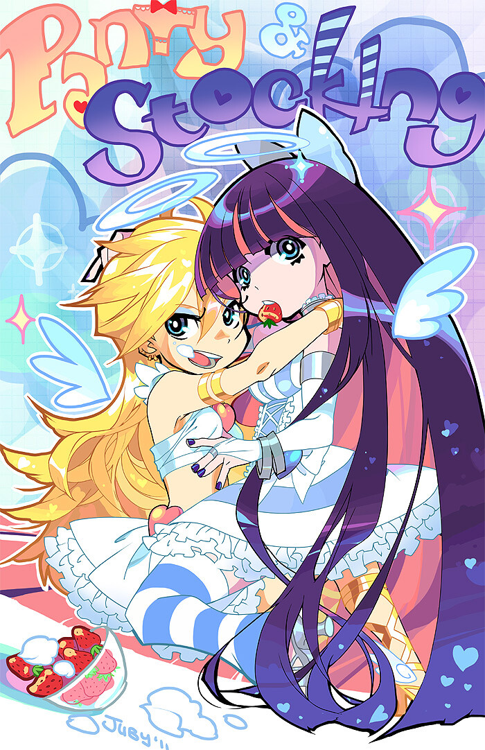 吊带袜天使 panty stocking 图源百度