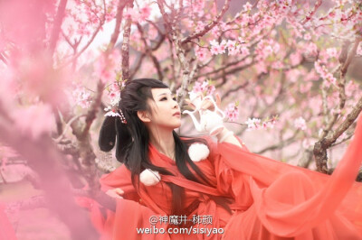 #三生三世十里桃花# 预告 “我平生做不来多少风流事，饮酒算是其中之一。”三生三世，宁愿醉卧十里桃林忘尽前尘…… cn姊颜