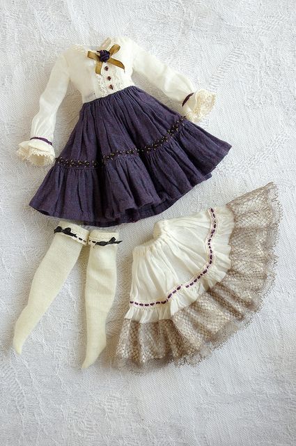 Blythe clothes for dolls : tutorial : Kikihalb ♧ Forest~Tales ♧