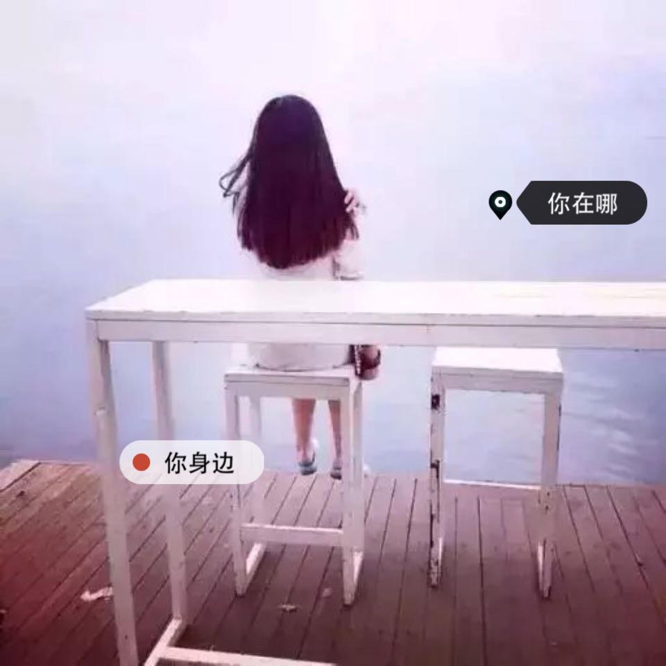 女生頭像傷感帶字