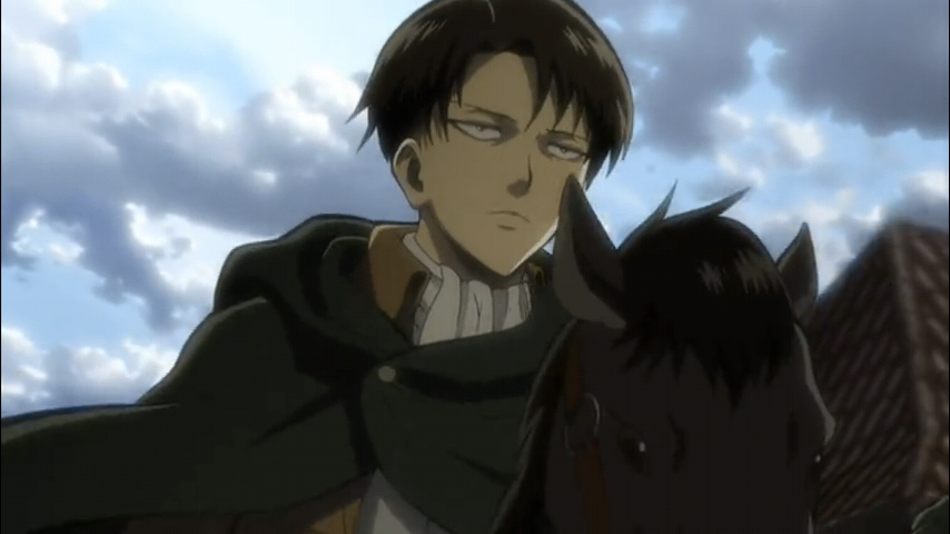 #进击的巨人后篇无悔的抉择#自由之翼#利威尔截图#兵长#