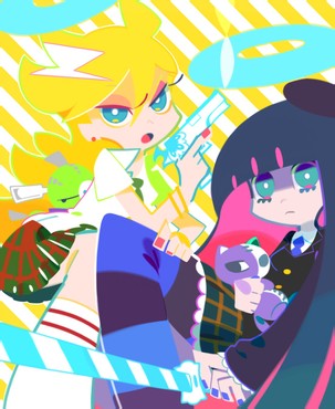 吊带袜天使 panty stocking 图源百度