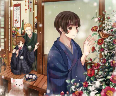 一起来小菊家过新年吧!