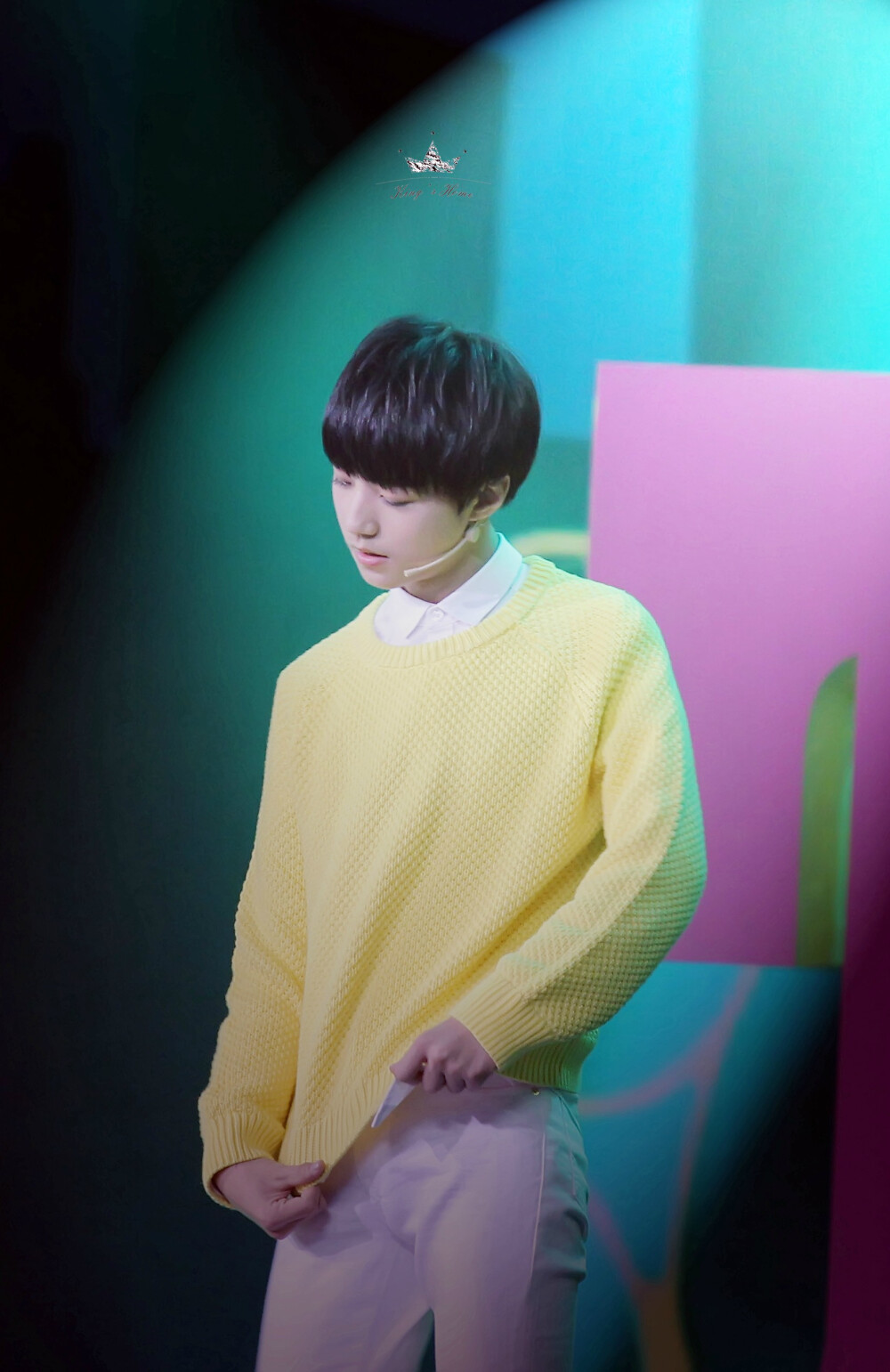 TFBOYS王俊凯 2015.03.30 东方风云榜节目表演现场。