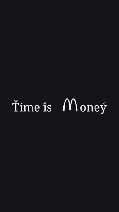 Time is Money