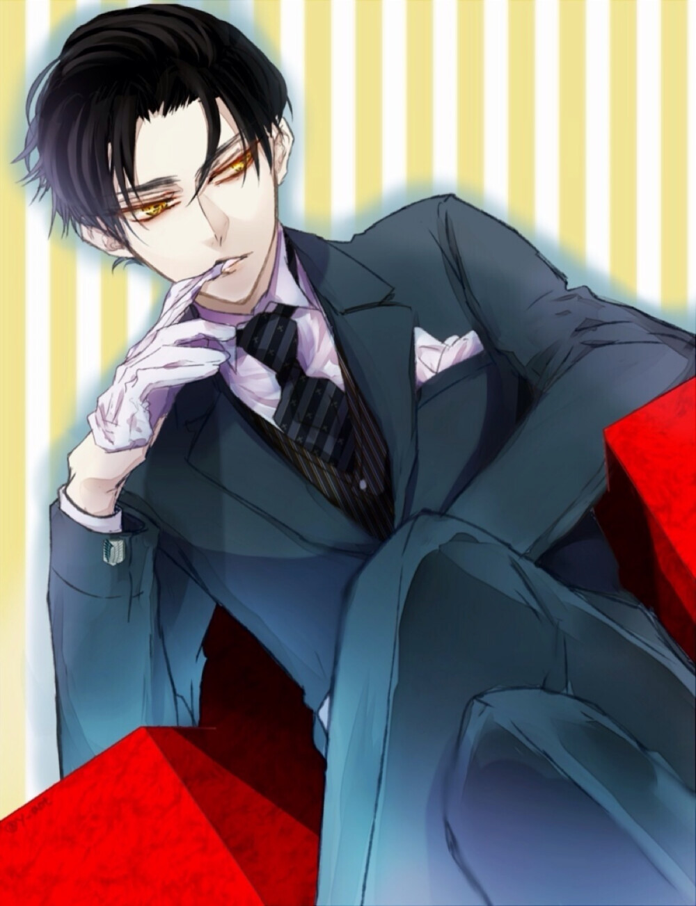 兵長帅の我感觉自己都不对了～“晕倒”