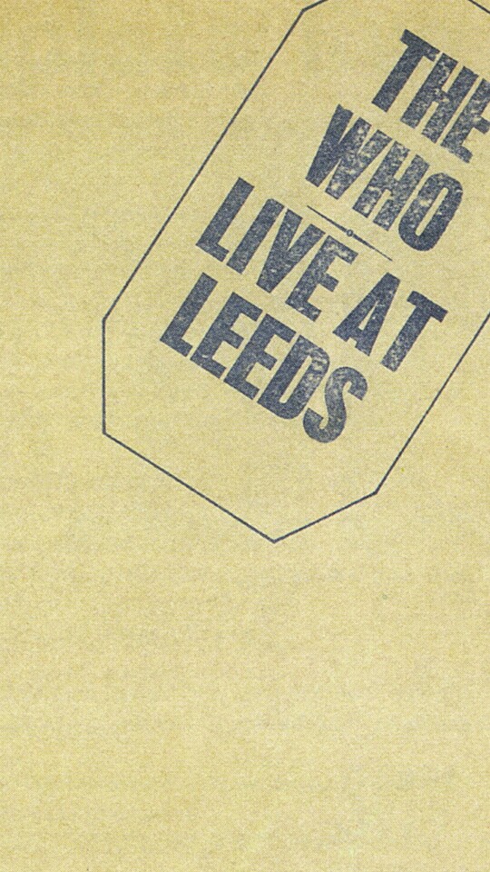 The Who Live At Leeds