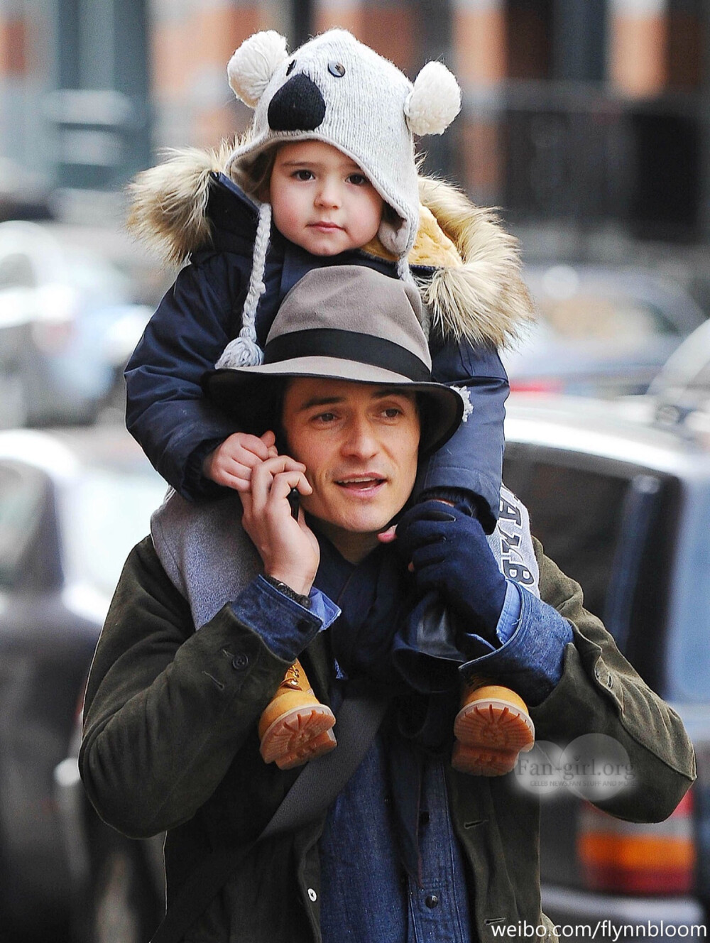 Flynn Bloom 小开花 爸爸是Orlando Bloom 妈妈是超模Miranda kerr 米兰达可儿