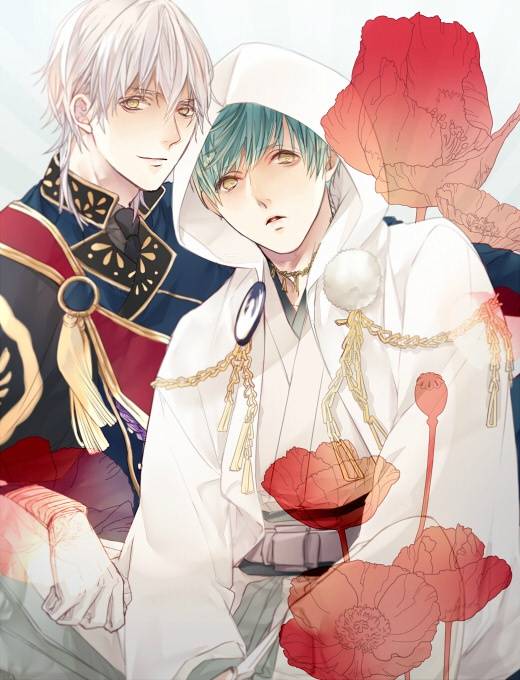 刀剑乱舞# cp乱舞#手绘#p站#插画#少年#半次元# 画师:尾瀬id=